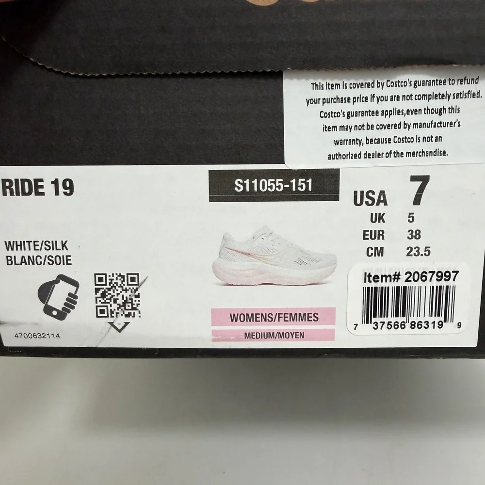 Saucony ride 19